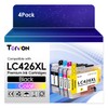 Torvon LC426XL Cartridges LC426XL Printer Cartridges Multipack for MFC-J4335DW MFC-J4340DW