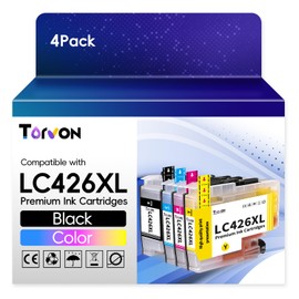 Torvon LC426XL Cartridges LC426XL Printer Cartridges Multipack for MFC-J4335DW MFC-J4340DW MFC-J4535DW MFC-J4540DW Pack of 4
