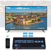 4K @ 60Hz HDMI Matrix Switch 4x4, EDID, 4 in