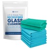 Claro 2 Step Glass Cleaning Cloth 8-Pack – Green Wet