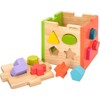 COLORBABY – Wooden Activity Cube Bucket