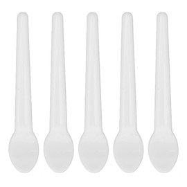 Espátula Cosmética, 50 Piezas Espátula de Crema Cosmética Cuchara Pequeña en Forma de Espátula de Crema de Ojos Lavable para Pegamento de Uñas Espátula Crema Facial Mascarilla Cuid