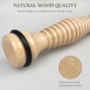 Jaasuee Wooden Foot Roller, Multi-Use Massager for Plantar Fasciitis Relief,