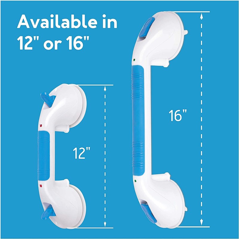 Carex Suction Shower Grab Bar – 12” (30.4 cm) Ultra