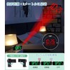 GHDVOP Alarm Clock, Table Clock, Projection Clock, Digital Clock, 180°