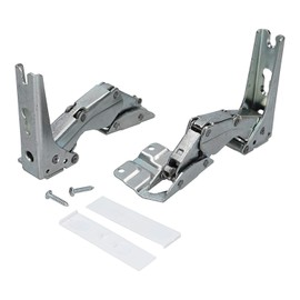 AllSpares Fridge Door Hinge Set Suitable for Bosch Siemens Neff Constructa Balay Küppersbusch 00481147 | AEG-Electrolux 407131425/8 | 100x40x65