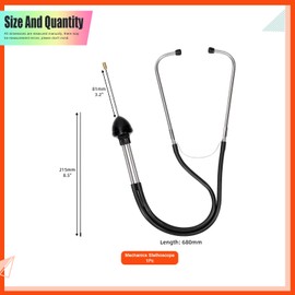 Tanstic 1Pc Automotive Mechanics Stethoscope, Car Engine Diagnostic Tool for Trucks, Motorcycles