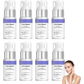 Crema Hidratante De Ojos Con Retinol, Loción Hidratante Y Nutritiva Suave Para Los Ojos, Agua De Reposición Profunda, Suavizar Y Refinar La Piel Delicada, Cuidado Tierno De La Piel Sensible. (8PCS)