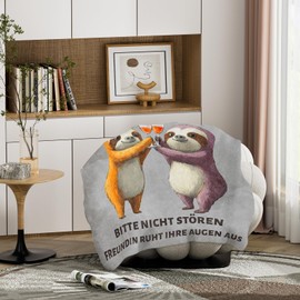 TheGiffter Best Friend Gifts, Cuddly Blanket, Special Gifts for Girlfriend for Christmas, Birthday, Valentine's Day, Birthday Gift for Best Friend Blanket