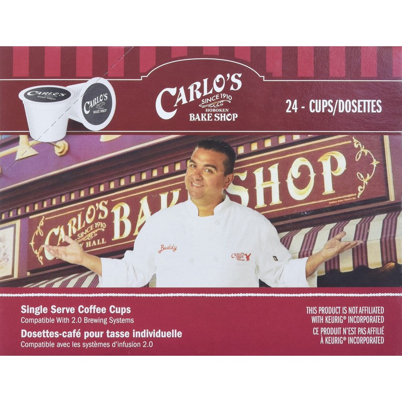 Cake Boss Coffee, Vanilla Buttercream, Medium Roast Single Serve Cups