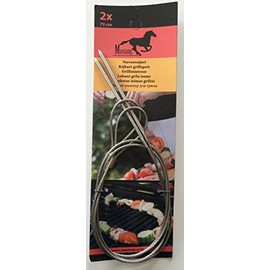 Wire Flexible BBQ/Braai Grilling Skewers