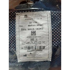 Handicare New Handicare Universal Sling Mesh MAX 363 kg /800 Lbs Size Medium Ref # 517420