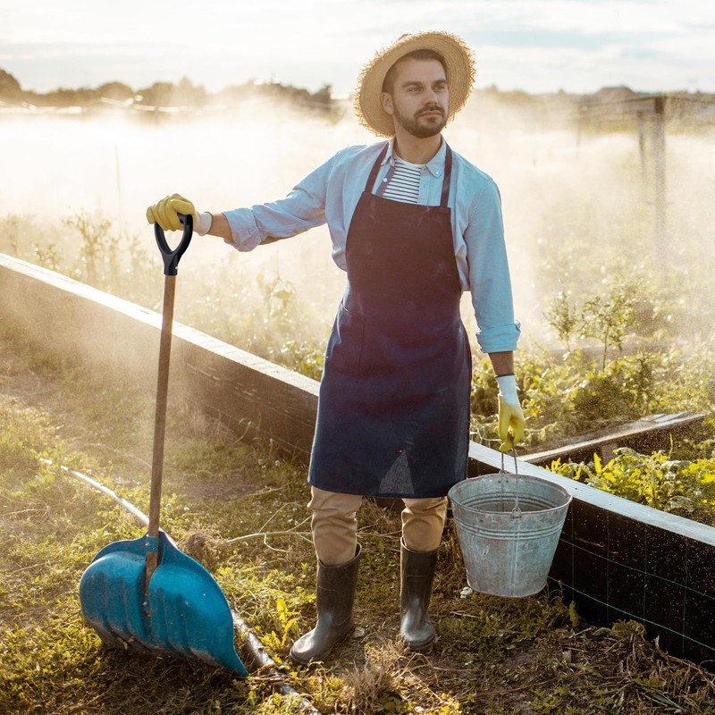 Yaocom Plastic Spade Handle Shovel D Grip Handle Binding with