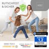 Lileno Home Non-Slip Fleece Carpet Underlay (60 x 120 cm),