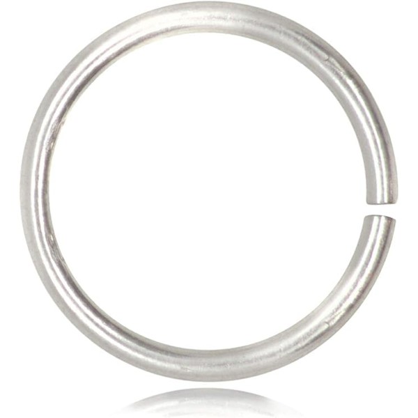 Open Jump Rings, 5 Pcs Pack, Nickel-Free 925 Sterling Silver,