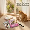 XinTX Cat Sticker Book, 800+ Die Cut Cute Cat Stickers,