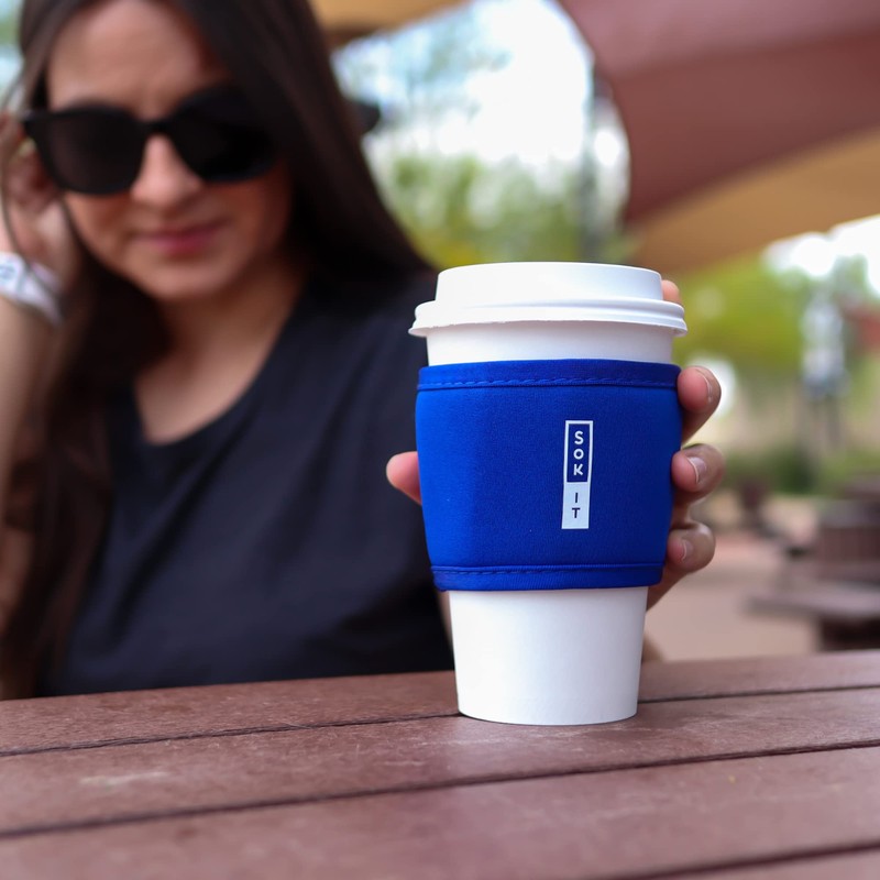 Sok It HotSok Coffee & Tea Reusable Insulated Neoprene Cup