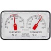 AAZV GRUS GRS104I Precision Temperature and Hygrometer for Tabletop Musical