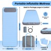 Sleeping Pad, 5.5" Thick Self Inflating Sleeping Pad with Electric