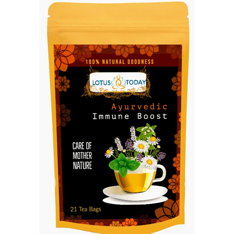 Immune System support Tea, Herbal tea with 18 Herbs and