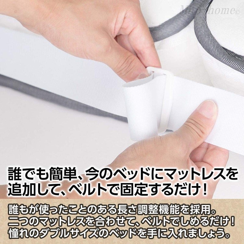 JOLIRSBOX Mattress Band, Fixing Belt, Bed Band, Connecting, Fixing, Anti-Slip