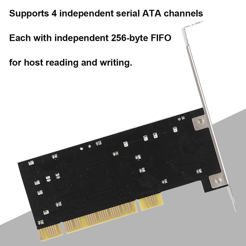 514 PCI SATA Host Controller 150 4-Channel RAID Card Serial