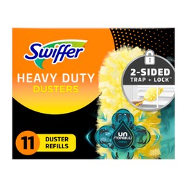 Swiffer Dusters Multi-Surface Heavy Duty Duster Refills, Unstopables Fresh Scent, 11 Count