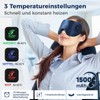 Telepepe Wireless Heated Eye Mask, Warm Eye Compress, 1500 mAh