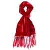 Lorenzo Cana Men's PlainScarf Red Tomatenrot
