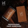 Kiqube Rolling Knife Sharpener Kit with Diamond Discs – Precision