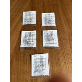 VSI America Vintage Star Red White Blue (Lot of 5) Temporary Family Tattoos