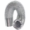 SPARES2GO 5m Aluminium Flexible Vent Hose Exhaust Pipe for Bush