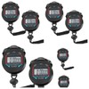 FomaTrade 10pcs Digital Stopwatch Timers Sports Stopwatch Water Resistant Stopwatch