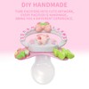 CutiePlusU - Chupete de tamaño adulto para bricolaje, diseño de
