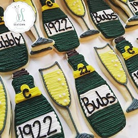 Champagne Bottle 4.5'' Cookie Cutter