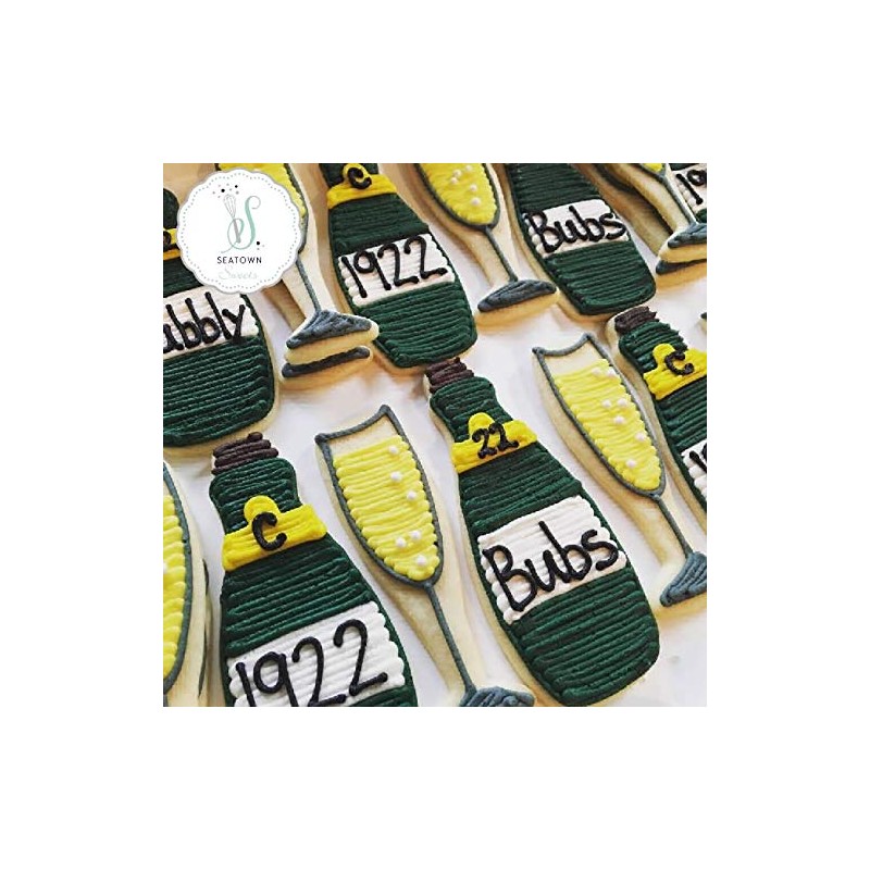 Champagne Bottle 4.5'' Cookie Cutter