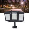 Solar Light Remote Control IP64 Waterproof Wide Coverage White Lighting