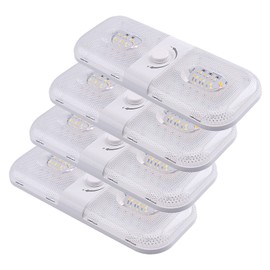 ANYPOWK 12 Volt LED RV Lights with ON/Off Switch -Dimmable 3 Color Temperature 10W 1000LM - Pack of 4