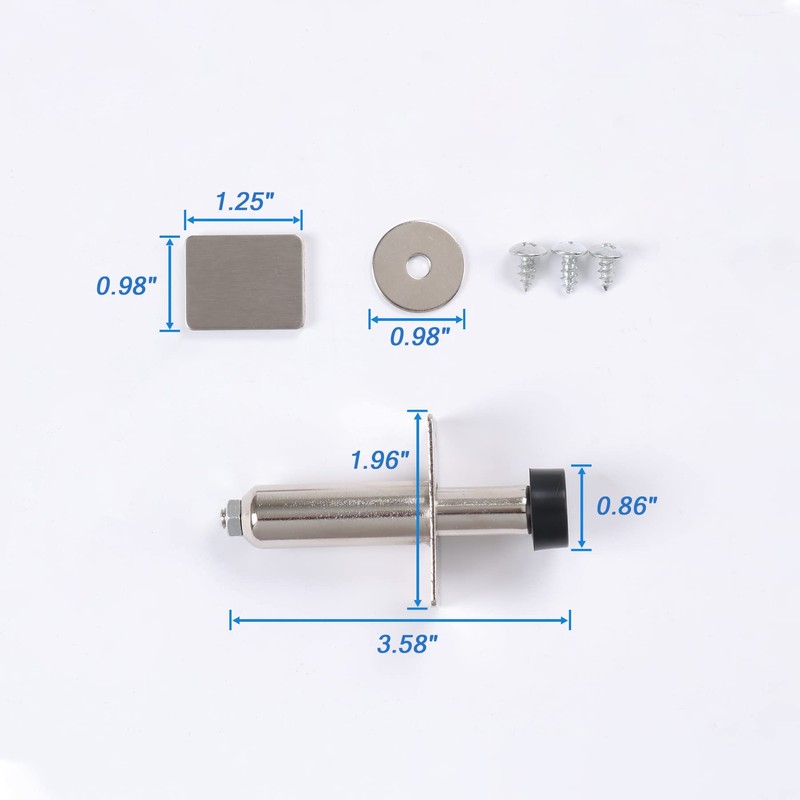 Jdmspeed New Stainless Chrome Door Poppers Trunk Popper Street Rod