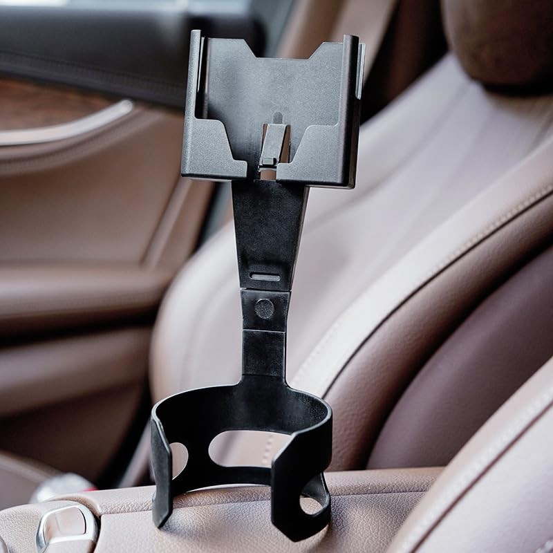 TooToo 2in1 Universal Car Cup Holder Bottle Coffee Stand Cradle