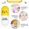 EMAGEREN Pack of 24 Mini Capsule Pens Pills Ballpoint Pen