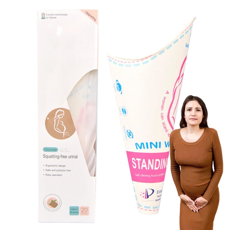 Woman Pee Funnel | Paper-Based Female Pee Devices | Waterproof