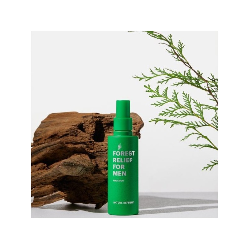 Nature Republic 옴므/남성화장품 포레스트 릴리프 포 맨 에멀전 Homme/Men's Cosmetics