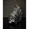 Bravo Bells Indian Chief Skull Ride Bell, Motorcycle Good Luck