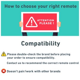 Replacement Remote Control for Motorized Blinds, Shades and Curtains - 14 Channel Hand Held Remote