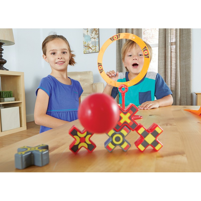 Learning Resources Wacky Wheels STEM Challenge, Science STEM Game, 15
