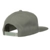 Yupoong Wool Blend Prostyle Snapback Cap - Silver OSFM