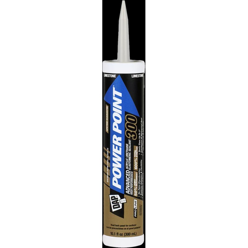 Dap Inc Power Point 300 Sealant White Acrylic General Purpose