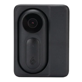 Mini Body Camera 1080P, Wearable Body Cam with Rotatable Clip and Magnetic Lanyard, 2500mAh Charging Case, IPX7 Water Proof Small Body Camera for Pets, Swimming, Travel