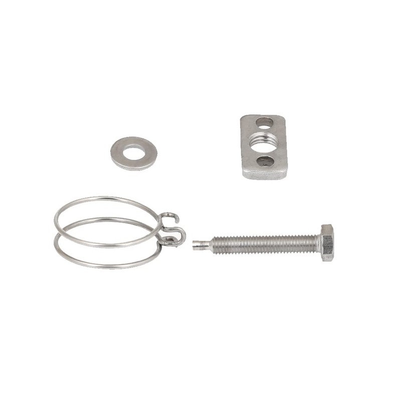 Double Wire Hose Clips Adjustable 201 Stainless Steel Hose Clamps